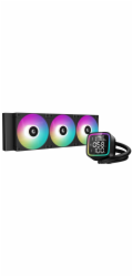 DEEPCOOL vodní chladič LD360 / 3x120 mm PWM ARGB fan / display / černý