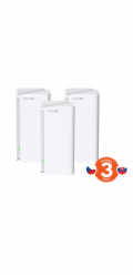 Tenda Nova MX21 Pro (3-pack) WiFi6E AXE5700 Mesh Gigabit system, 9x GLAN/GWAN, WPA3, VPN, CZ app