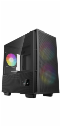 DeepCool CH360 DIGITAL Micro Tower Black