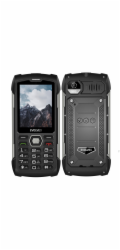 EVOLVEO StrongPhone H1, 2,8" vodotěsný odolný/2xSIM/2px/micro SDHC/5000mAh/černá-stříbrná