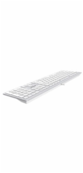 A4tech FX50, kancelářská klávesnice, nízkoprofilová , USB, CZ/SK, bílá