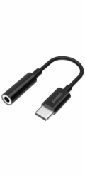GENIUS ACC-C100 redukce z 3,5mm audio jack na USB-C, černá