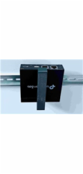 Držák na DIN lištu pro rozměr 98x25mm šedá antracit OC200/SF1005xx/SG105xx/SG1005xx