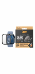 PanzerGlass - Ochrana obrazovky pro chytré hodinky - celé telo, s D3O - sklo - barva rámu cerná - pro Apple Watch Hermčs Series 9, SE 3, Series 10, Series 11, Series 8, Series 9