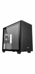 FSP CST360B/Micro Tower/Transpar./Černá