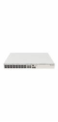 MikroTik Cloud Switch CRS520-4XS-16XQ-RM, 4x 2GHz CPU, 4GB RAM, 2x 10 GbE, 16x QSFP28, 4x SFP28, 2x PSU, L5