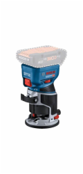 Bosch Powertools Akumulátorová frézka na hrany GKF 18V-8 Professional (prodává se samostatně), 18 V (modro-černá, bez baterie a nabíječky)