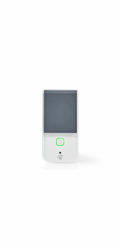 Nedis WIFIPO120FWT - Chytrá Wi-Fi Venkovní Zásuvka | Ochrana Proti Stříkancům Vody | IP44 | Monitor Napájení | Schuko T