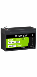 Green Cell CUBE LiFePO4 akumulátor 7Ah 12,8V 89,6Wh lithium-železo-fosfát pro UPS nepřerušitelné napájecí zdroje, monitoring