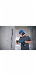 Bosch Powertools Akumulátorové vrtací kladivo GBH 18V-28 D Professional (bez nářadí), 18 V (modro-černé, bez baterie a nabíječky)