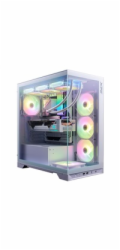 Adata XPG INVADER X BTF/Midi Tower/Transpar./Bílá