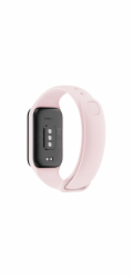 Silikonový řemínek FIXED Silicone Strap pro Xiaomi Smart Band 8 Active, růžový
