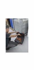Wiha Sada elektrického nářadí Basic Set L (červeno-žlutá, 18dílná, s kufrem)