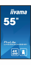 55" iiyama LH5565UHSB-B1: IPS,4K UHD,Android,24/7