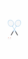Sada na badminton REBEL RBA-4100