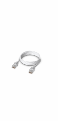 Ubiquiti UACC-Cable-Patch-EL-1M-W síťový kabel Průsvitné, Bílá Cat6