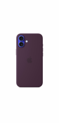 iPhone 16 Plus Silicone Case with MagSafe - Plum