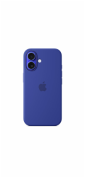 iPhone 16 Silicone Case with MS - Ultramarine