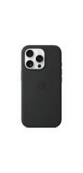iPhone 16 Pro Max Silicone Case with MS - Black