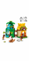 LEGO 43260 Zábavná stavebnice Ostrov princezny Moany od Disneyho