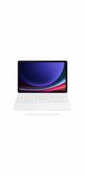 Samsung Ochranný kryt s klávesnicí a touchpadem pro Tab S9/S9 FE/S10 FE White