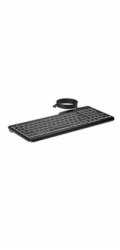 HP 400 Backlit Wired Keyboard - drátová podsvícená klávesnice CZ/SK