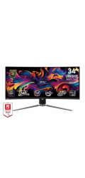 MSI MPG/341CQPX/34,2"/QD-OLED/wQHD/240Hz/0,03ms/Černá/3R