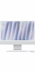 Apple iMac 59,62 cm (24) M4 2024 (stříbrný, macOS, německý)