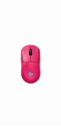 Logitech G PRO 2 - Myš - hraní - pravák a levák - optický - 8 tlačítka - bezdrátový, kabelové - 2.4 GHz, USB - přijímač USB Logitech LIGHTSPEED - růžová