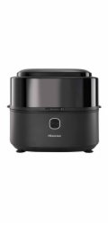 Hisense Heißluftfritteuse HAF1350DR (schwarz, 1.350 Watt, Korb 6,7 Liter, mit Sichtfenster)