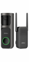 Imou chytrý domovní zvonek 2S Kit/ Wi-Fi/ 3Mpix/ 2048 x 1536/ H.265/ senzor pohybu/ IR přísvit/ černý/ CZ app