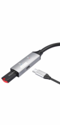 PremiumCord USB 3.2 repeater a prodlužovací kabel Male-Female, 5Gbps Aluminium 10m