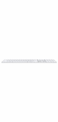 Apple Magic Keyboard Numeric Touch ID/Bezdrátová Bluetooth/CZ layout/Bílá