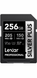 Karta Lexar Professional Silver Plus SDXC 256 GB Class 10 UHS-I/U3 V30 (LSDSIPL256G-BNNNG)