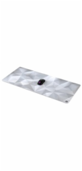 ENDORFY Podložka pod myš Crystal Onyx White XL, 900x400x3, bílá