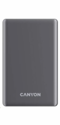 Canyon Powerbanka OnPower 505 slim MagSafe 5000 mAh PD20W tmavě šedá