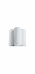 NETGEAR Orbi 770 Series RBE773 - Systém WiFi - (router, 2 extendery) - až 6750 ctverecních stop - mesh 1GbE, Wi-Fi 7 Multi-Band