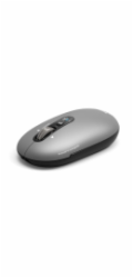 PORT CONNECT Pure MAC, bezdrátová dobíjecí myš, Bluetooth, FreeWheel, 3200 DPI, šedá