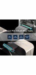 AKASA Riser black X3 Mark V PCIe 5.0 x16