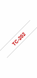 Brother - Bílá, červená - Role (1,2 cm x 7,7 m) 1 kusy páska pro tiskárnu - pro P-Touch PT-15, PT-20, PT-2000, PT-3000, PT-500, PT-5000, PT-6, PT-8, PT-8E
