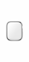 PanzerGlass - Ochrana obrazovky pro chytré hodinky - celotelová, s D3O, 45 mm, transparentní - sklo - barva rámu cerná - pro Apple Watch Series 9 (GPS)