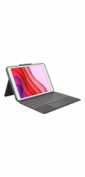 Logitech Combo Touch - Klávesnice a pouzdro - s trackpad - podsvícení - Apple Smart connector - QWERTZ - švýcarská - grafit - pro Apple 10.2-inch iPad (7. generace, 8. generace, 9. generace)