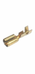 Zdířka faston  neizolovaná 6.3mm  1-2.5mm