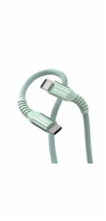 Verbatim USB-C->C magnetický kabel Sync & Charge 100W zelený