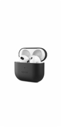 Epico Leather Case Airpods 4 - černá