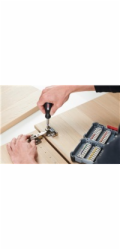 BOSCH Sada šroubovacích bitů Extra Hard, 44 + 1 ks (2.607.017.732)