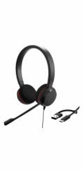 Jabra Stereo sluchátka Evolve 20 USB-A zesilovač C MS