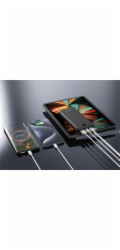 Swissten Power bank 10000 mAh WORX PRO - černá