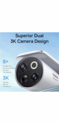 Baseus Security S1 Pro Outdoor  Dual Camera 3K Kit white EU