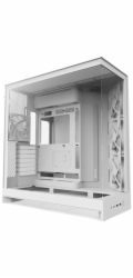NZXT skříň H9 Flow dvoukomorová ATX / 3x140mm fan / 1x120mm / perforovaný top / proskl. bočnice, front / bílá